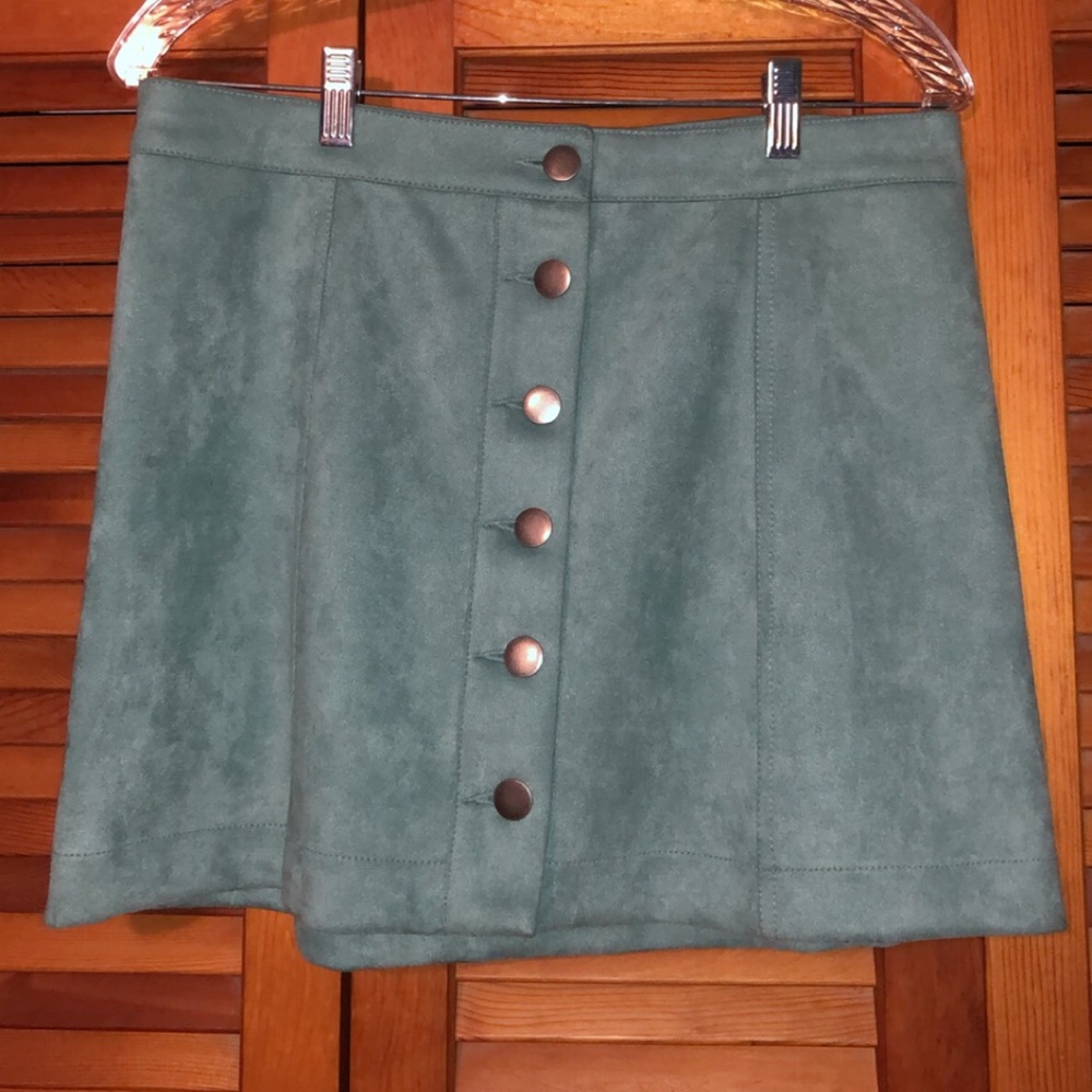 Forever 21 Button Down Skirt